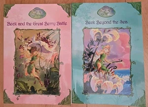 Disney Fairies 2 Book Lot, Beck And The Great Berry Battle + Beck Beyond The Sea - Picture 1 of 3