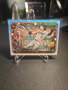 2024 Topps Holiday Corbin Carroll SP Christmas Lights Necklace #H42 - Picture 1 of 2