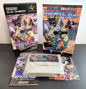 Fire Emblem Mystery of the Emblem - Super Famicom SFC CIB with Strategy Guide - Picture 1 of 15