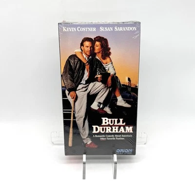 Bull Durham VHS Cassette Tape Sealed New Kevin Costner Tim Robbins Baseball - Image 1 of 4
