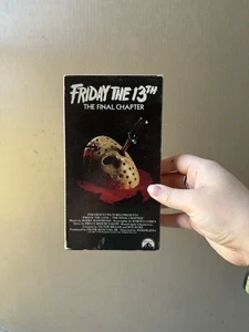 Friday the 13th: The Final Chapter (VHS, 1990) Erich Anderson, Corey Feldman - Picture 1 of 9