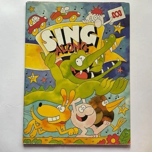 Sing Along 1983 ABC Sheet Music Book Vintage Piano Kids School Song - Picture 1 of 5