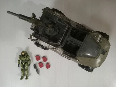World of Halo Warthog with Master Chief (Loose, Complete) Jazwares 2021 - Image 1 of 3
