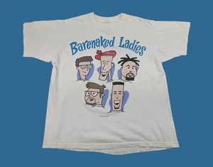 T-shirt donna Barenaked fascia bianca DIVERTENTE unisex tutte le taglie XZ1008 - Foto 1 di 3