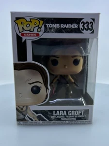 Funko POP! Games Tomb Raider Lara Croft #333 Vinyl Figur BESCHÄDIGTE BOX SIEHE BILDER - Bild 1 von 14