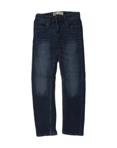 LEVI'S Girls Slim Jeans 11-12 Years W26 L26 Navy Blue Cotton IL06 - Picture 1 of 3