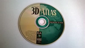 3D ATLAS: Version 1.1 - 1994 MACINTOSH APPLE MAC SOFTWARE - Schneller Versand - Sehr guter Zustand - Bild 1 von 1