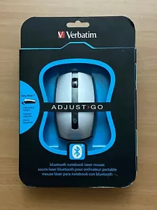 VERBATIM 96991 EASY RISER NOTEBOOK DESKTOP COMPUTER LASER BLUETOOTH MOUSE - Picture 1 of 10