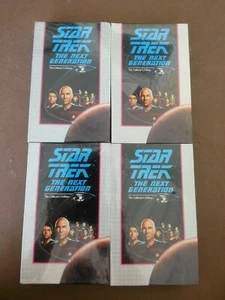 Star Trek The Next Generation VHS Lot of 4, The Collectors Edition NEW & SEALED! - Picture 1 of 3