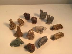VTG Set of 14 Wade England Miniature Noah’s Ark Biblical Animal Figurines - Picture 1 of 8