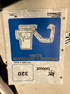 BOBCAT MELROSE 320 EXCAVATOR SKIDSTEER SERVICE MANUAL BOOK REPAIR - Picture 1 of 1