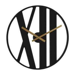 Hermle 30914-742100 50cm Round Black Wall Clock - Picture 1 of 1
