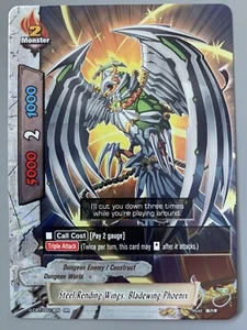 FUTURE CARD BUDDYFIGHT ACERO ALAS CUCHILLA PHOENIX D-CBT/0013EN RR - Imagen 1 de 3