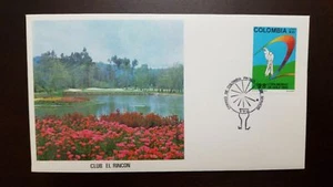 RL) 1980 COLOMBIA, 28 WORLD CUP OF GOLF, SPORT, EL RINCON CLUB, NATURE, FLOWERS - Picture 1 of 1