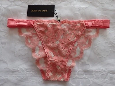 PLEASURE STATE, Lolita De La Huerta, Mini Brief in Size M, Colour in Peach - Image 1 of 2