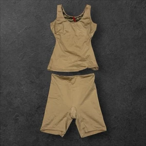 SPANX Simplicity Champagne Camuflaje Prendas moldeadoras Cuello redondo Cami Mujer Conjunto Mediano - Imagen 1 de 9