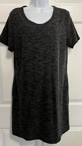 Vestido pulóver gris manga corta 32 Degrees con bolsillos talla grande - Imagen 1 de 5