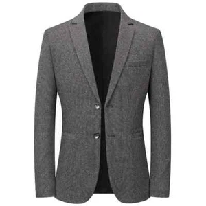 Man Suits Coats Spring Autumn Man Business Blazers Jackets Male Blazers Men's - Picture 1 of 18