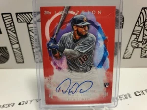 Dawel Lugo 2019 Topps Inception 🔥 RC Auto Red #d /75 🔥 Detroit Tigers - Picture 1 of 2