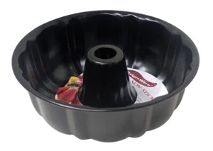 Home Basics NEW Baker's Wave Fluted Cake Pan, Non-Stick, 10" x 3" - BW00408 - Picture 1 of 1