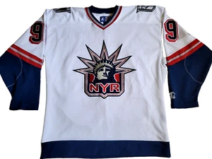 Camiseta deportiva de colección WAYNE GRETZKY New York Rangers Starter Estatua de la Libertad, M - Imagen 1 de 10