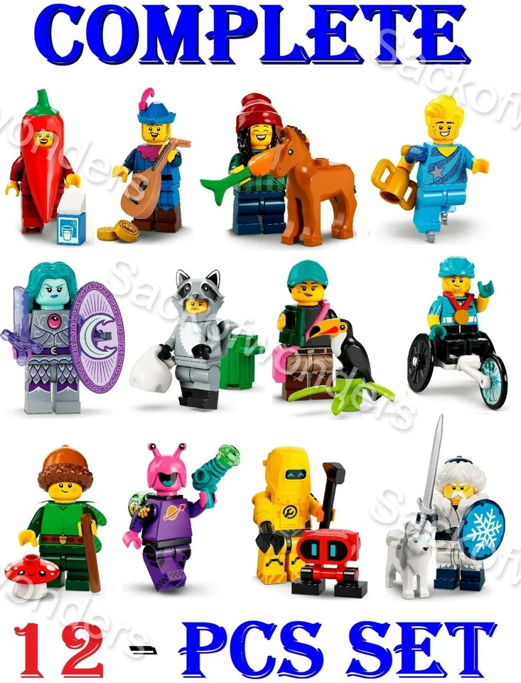 LEGO Series 22 Collectible Minifigures 71032 - 12 PCS COMPLETE SET ~ Authentic - Image 1 of 4