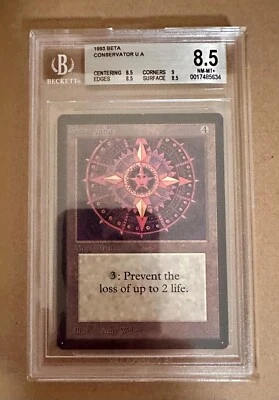 Conservator - BETA - MTG - BGS 8.5 NM-MT+. Quad + - Image 1 of 2