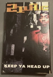 2Pac Tupac Keep Ya Head Up (1993 Interscope Records) Cassette single Vintage - Picture 1 of 2