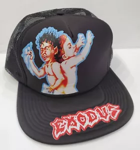 5Panel Metal Head Black Death Thrash Colors Twins Exodus Custom - Picture 1 of 2