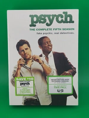 Psych The Complete Fifth Season Hardcover NEW Sealed 4 Discs USA 61115420 - Image 1 of 2