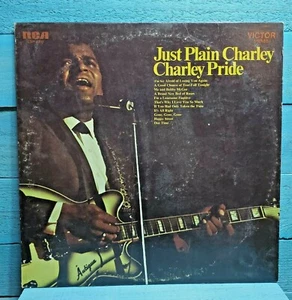 Vintage Charley Pride Just Plain Charley Vinyl Record Album RCA FREE SHIPPING! - Picture 1 of 5