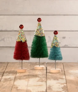 Juego de árbol de botella ""Christmas Cupcake"" de Bethany Lowe - Imagen 1 de 1