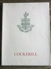 COCKERILL Album commémoratif 1927 E.O Sidérurgie Belgique dédicace