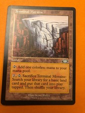 MTG - Planeshift - Terminal Moraine - NM