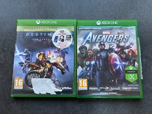 X Box One Avengers & Destiny the taken King - Picture 1 of 3