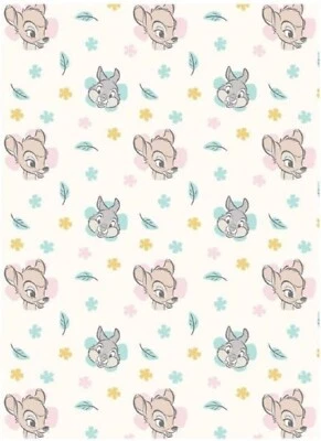 Disney Bambi Coperta Morbida 110 X 150 Cm - Immagine 1 di 2
