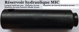 RESERVOIR HYDRAULIQUE BOUCHON JOINT TRANSPALETTE MANUEL FALCONLIFT HAUTE LEVEE - Imagen 1 de 1