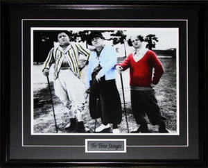 The Three Stooges Moe Larry Curly Television Comedy 16x20 Collector Frame - Picture 1 of 1