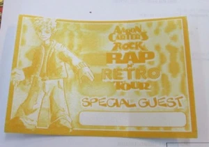 AARON CARTER BACKSTAGE PASS ORIGINAL UNUSED COLLECTIBLE RARE ROCK - Picture 1 of 2