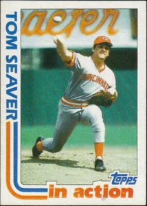 1982 Topps #31 - Tom Seaver In action - Picture 1 of 2