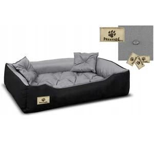 Cuccia per gatti cani 55x45 cm grigio-nero Letto per animali domestici - Imagen 1 de 8