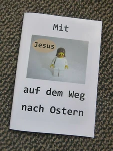 Mit Jesus auf dem Weg nach Ostern - Baustein-Bibel - Brick bible **Heft** Comic - Bild 1 von 8