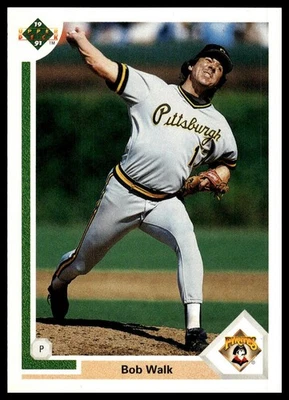 1991 Upper Deck #689 Bob Walk - Image 1 of 2