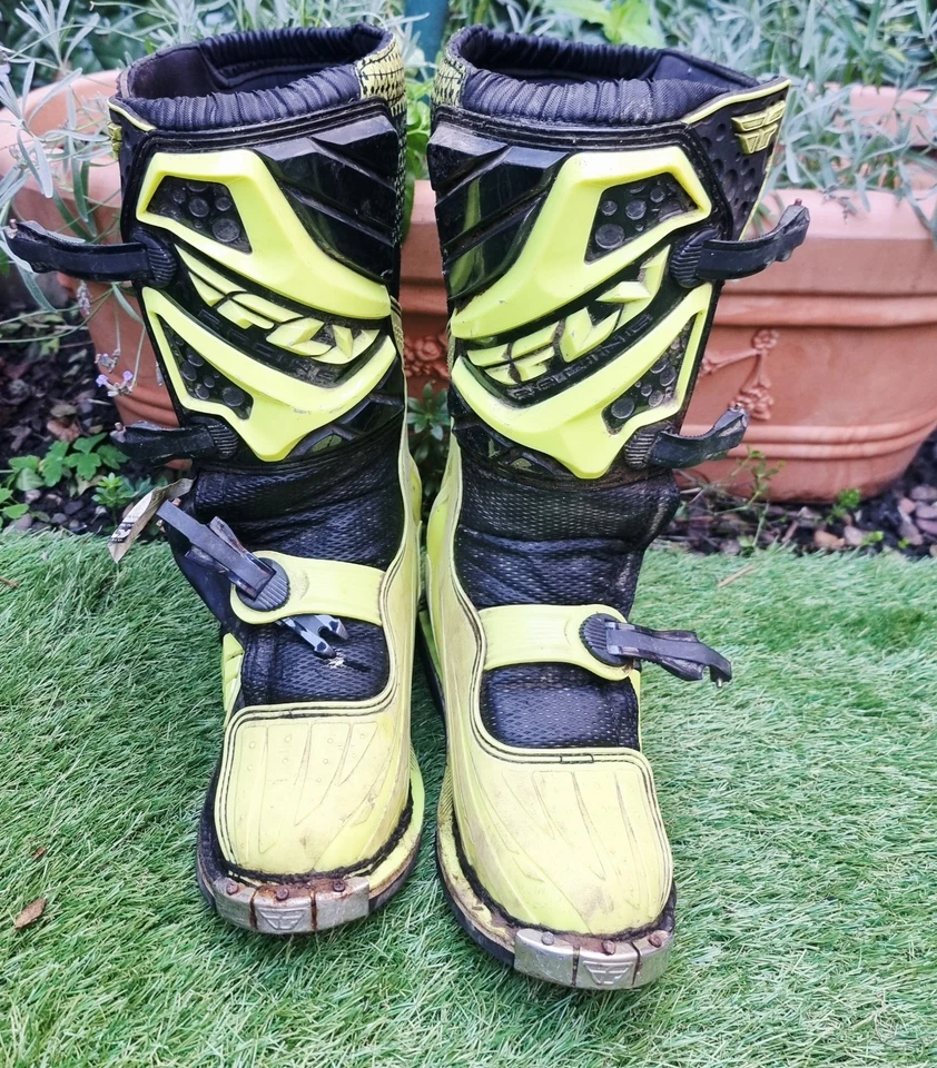 FLY RACING Maverick Motocross MX Motorcycle Boots UK 6 - Image 1 of 4