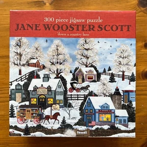 Down a Country Lane - 300 large pc Ceaco puzzle Jane Wooster Scott NEW & SEALED - Picture 1 of 7