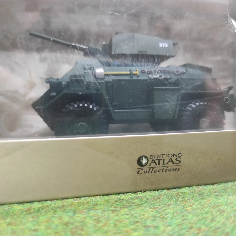 Atlas 1/43 Blindé char Humber Armoured car Mk IV  1944 WWII militaire neuf - Photo 1/4