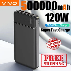 Ultra Fast Charging Portable Power Bank With LED Display & Flashlight - Picture 1 of 28