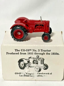 SpecCast CO-OP #3 Red Farm Tractor, Toy Farmer, 1/64, NIB - Picture 1 of 4