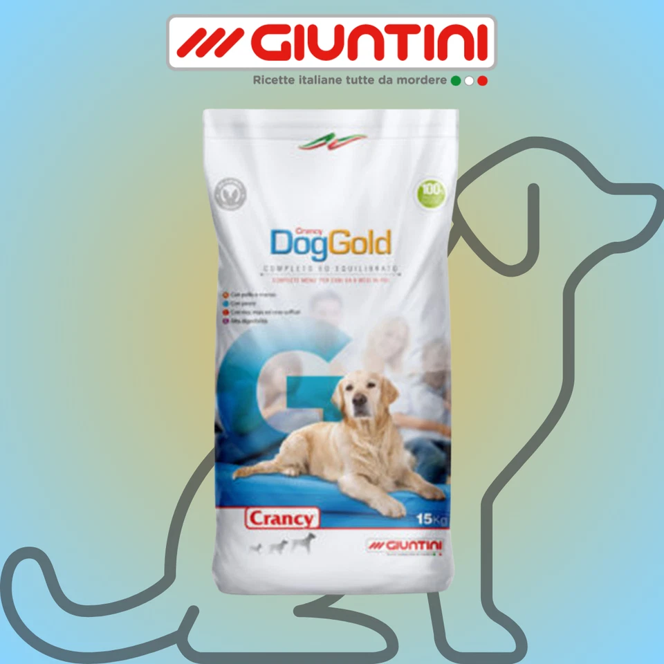 Crancy Dog Gold 7.5kg Mangime completo per cani di tutte le razze - Immagine 1 di 1