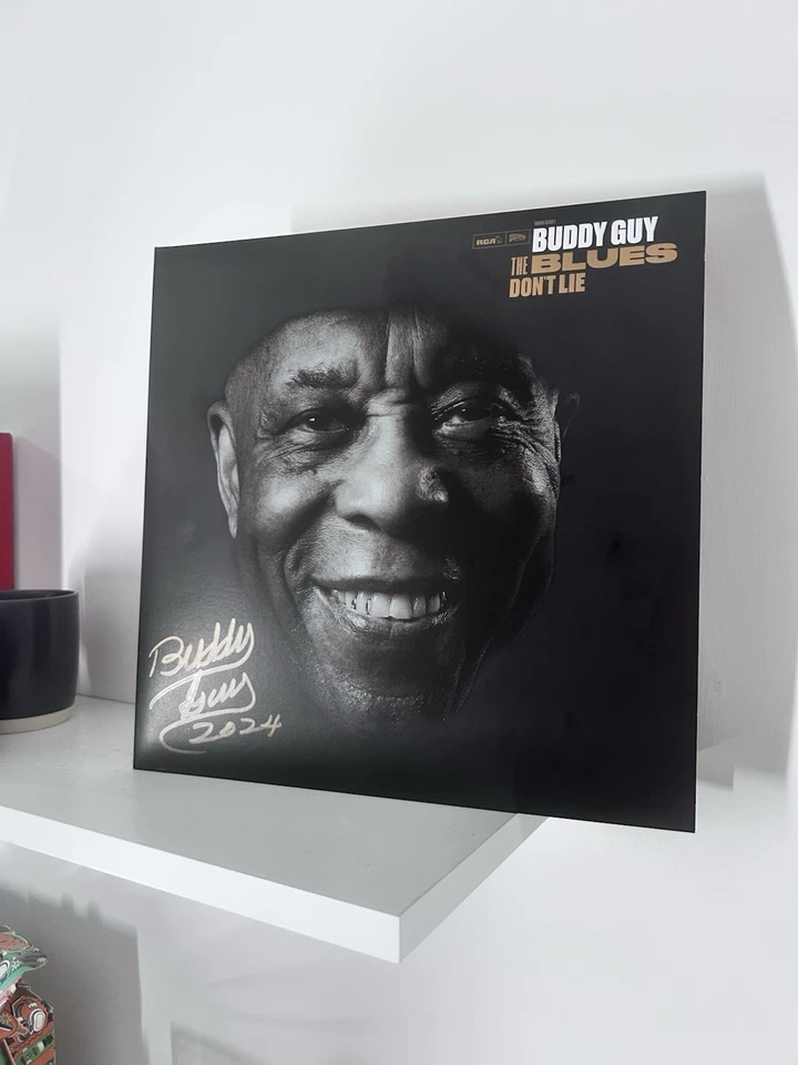Signed Vinyl Album - Buddy Guy - The Blues Don’t Lie Foto 1 de 1